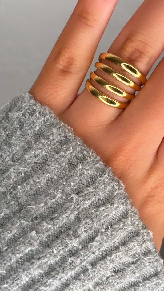 Four layer ring