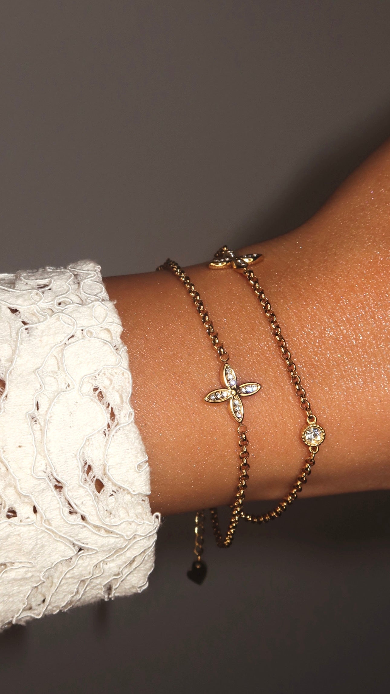 Petal d’or armband