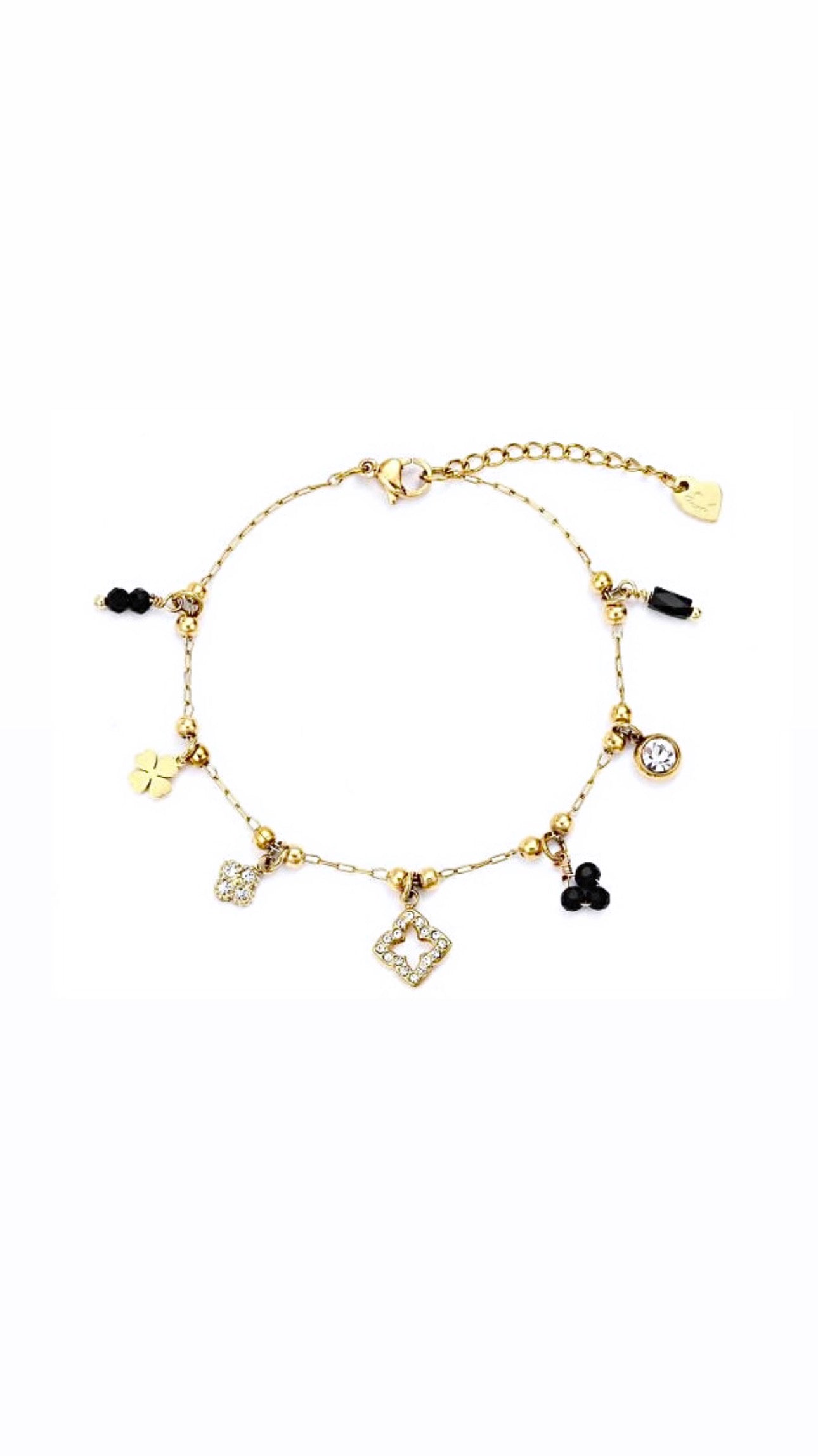 Charm five armband