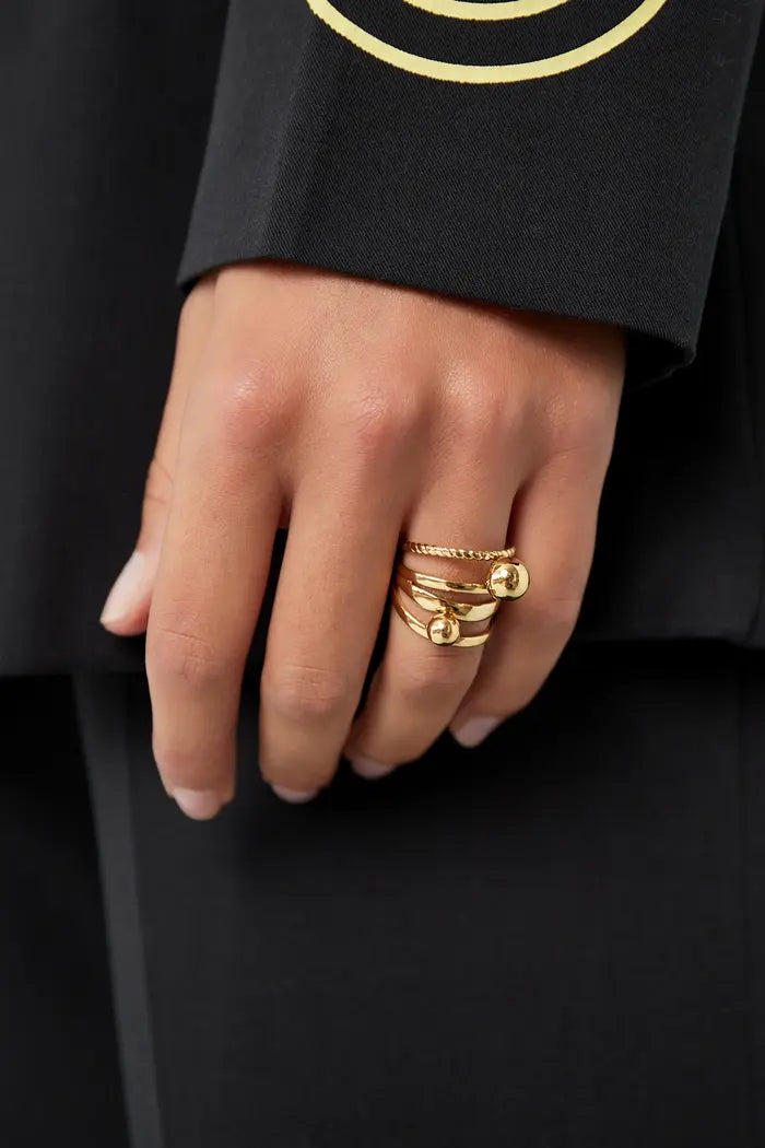 Layered ring