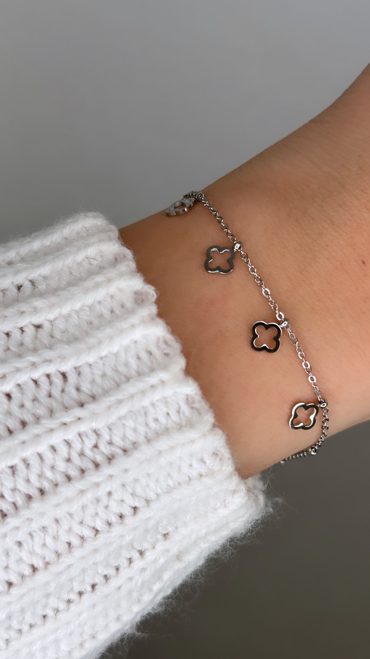 Melda armband zilver