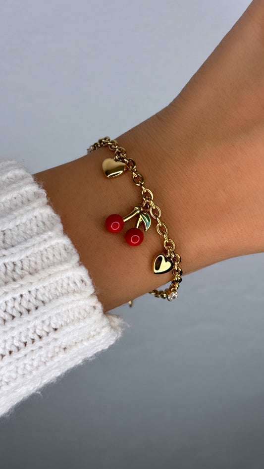 Cherry armband