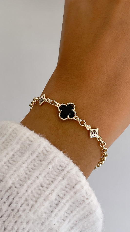 Lily armband zwart