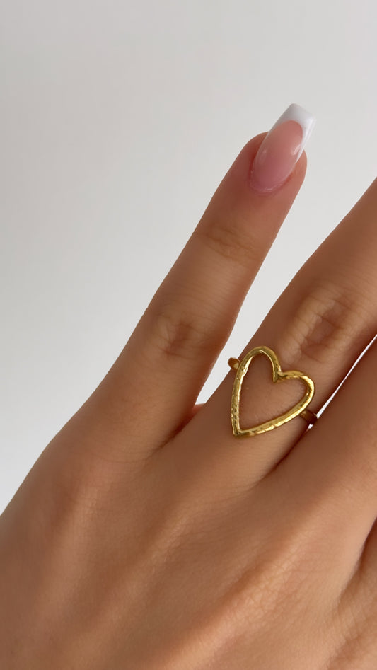 Love ring goud