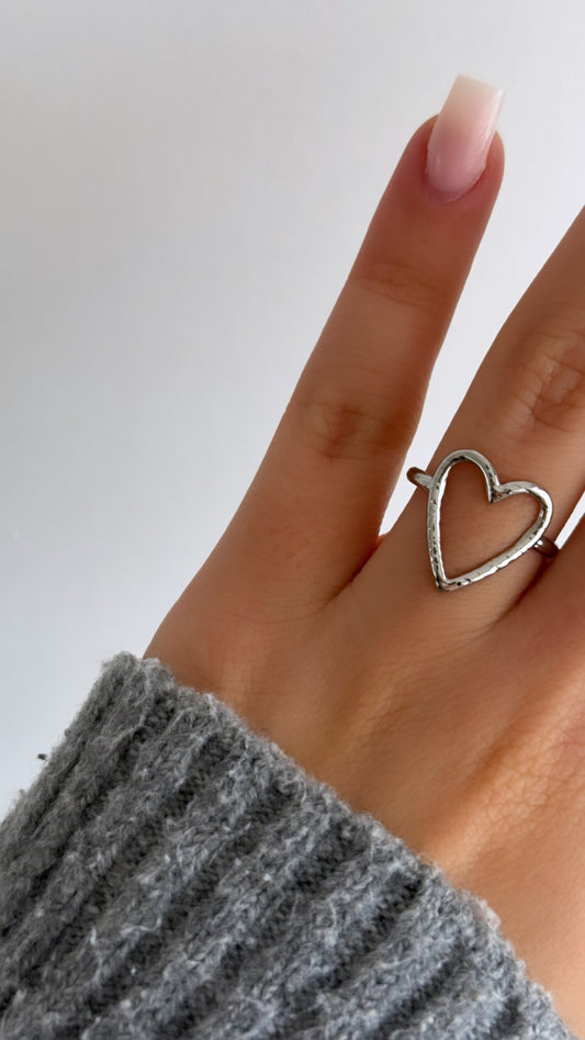 Love ring zilver