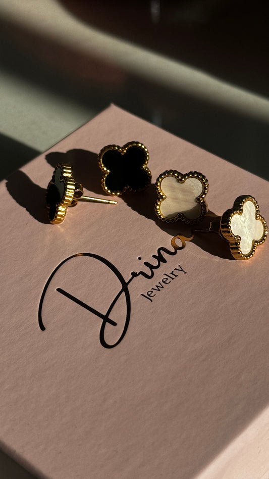 Flora dots oorbellen