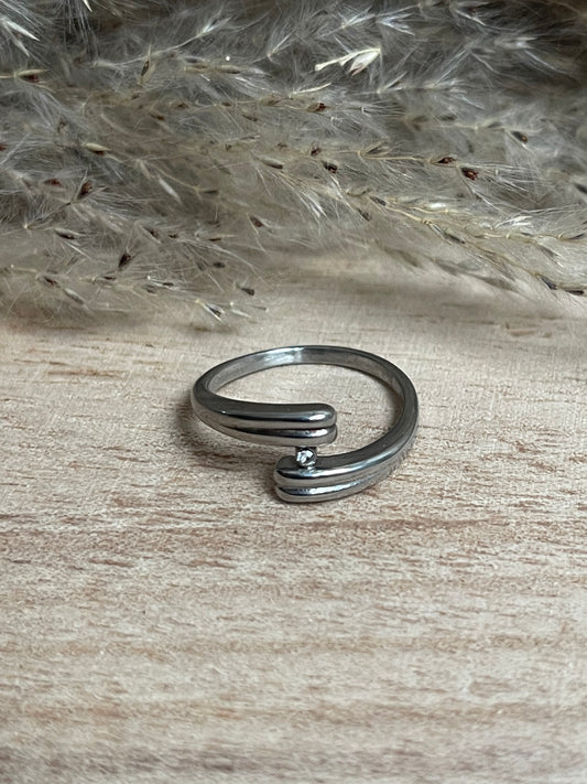 Lia ring zilver