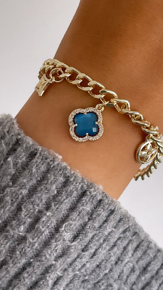 Luna armband Royal-blue