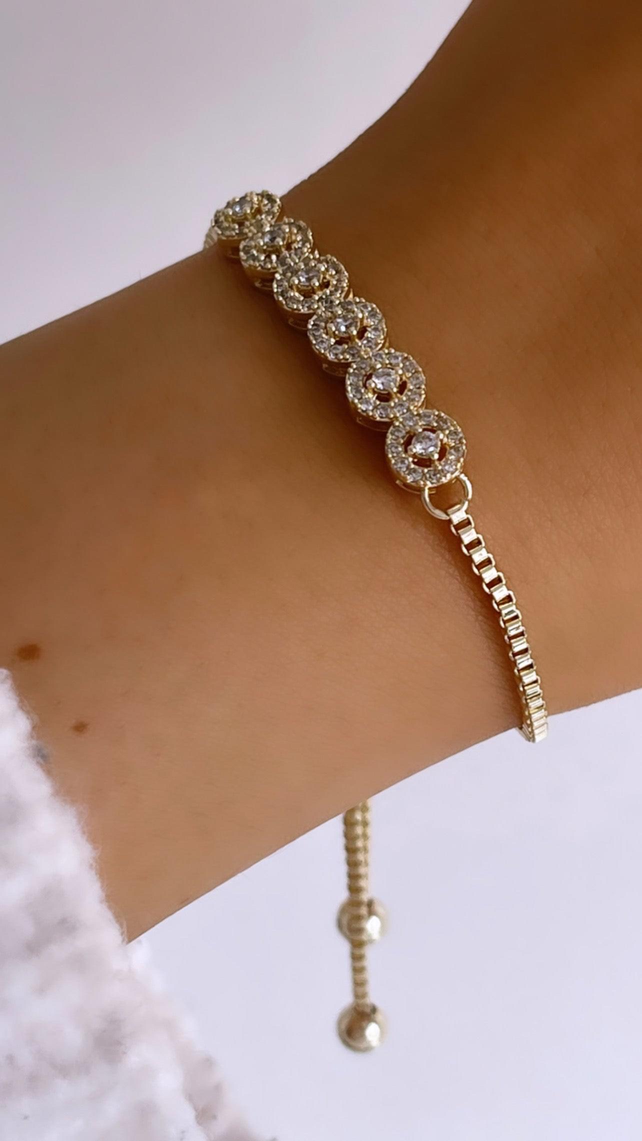 Bella armband goud