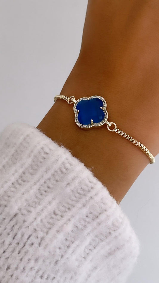 Azra armband blauw